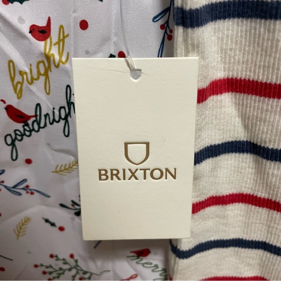 NWT Brixton Samantha Tank Top with Horizontal Stripes Size S - Picture 8 of 9